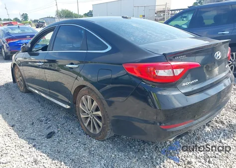2016 Hyundai Sonata Sport из США, поврежденный, VIN 5NPE34AFXGH357707